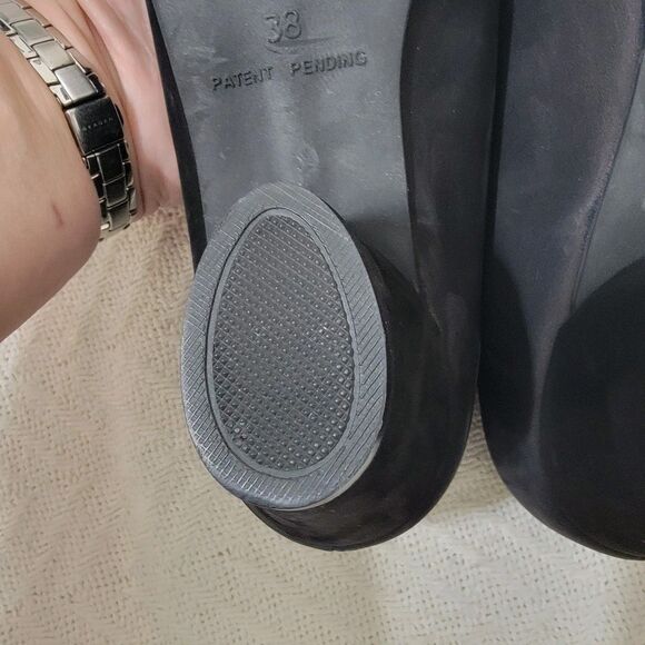 Arche France Musaby Escarpin Black Nubuck Pumps Heels Slip On EU 38 US 7 40911 - Picture 15 of 16